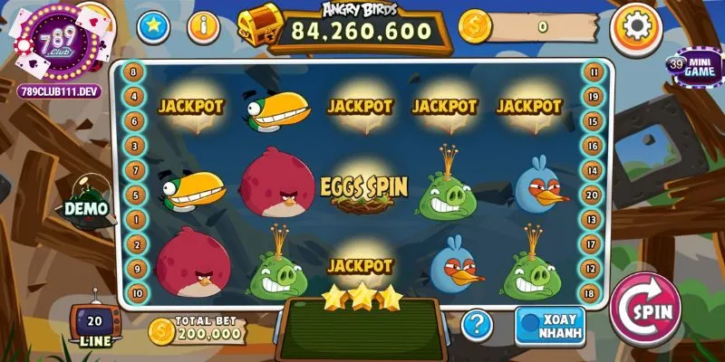 Hướng Dẫn Cách Chơi Hũ Angry Birds Slots 789Club Mới Nhất 2 Giới thiệu về Angry Birds Slots 789Club