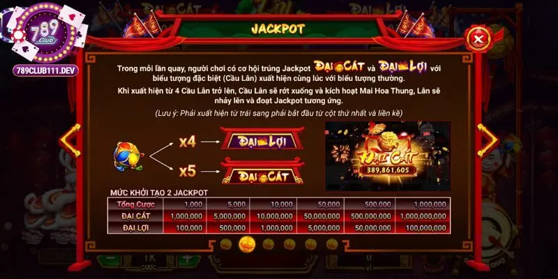 Quay Hũ Lân Hái Lộc 789club – Trò Chơi Quay Hũ Đơn Giản 3 Quy tắc chơi quay hũ Lân Hái Lộc 789Club chính xác